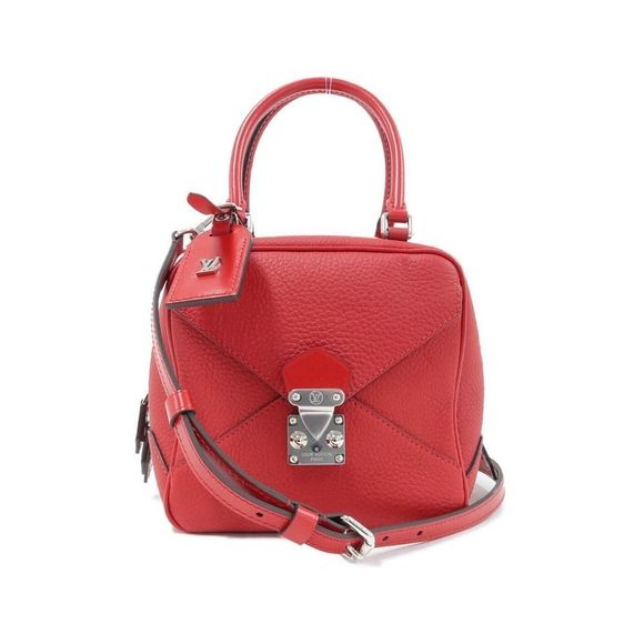 Louis Vuitton Taurillon Square Calfskin shoulder bag Red - Picture 1 of 6